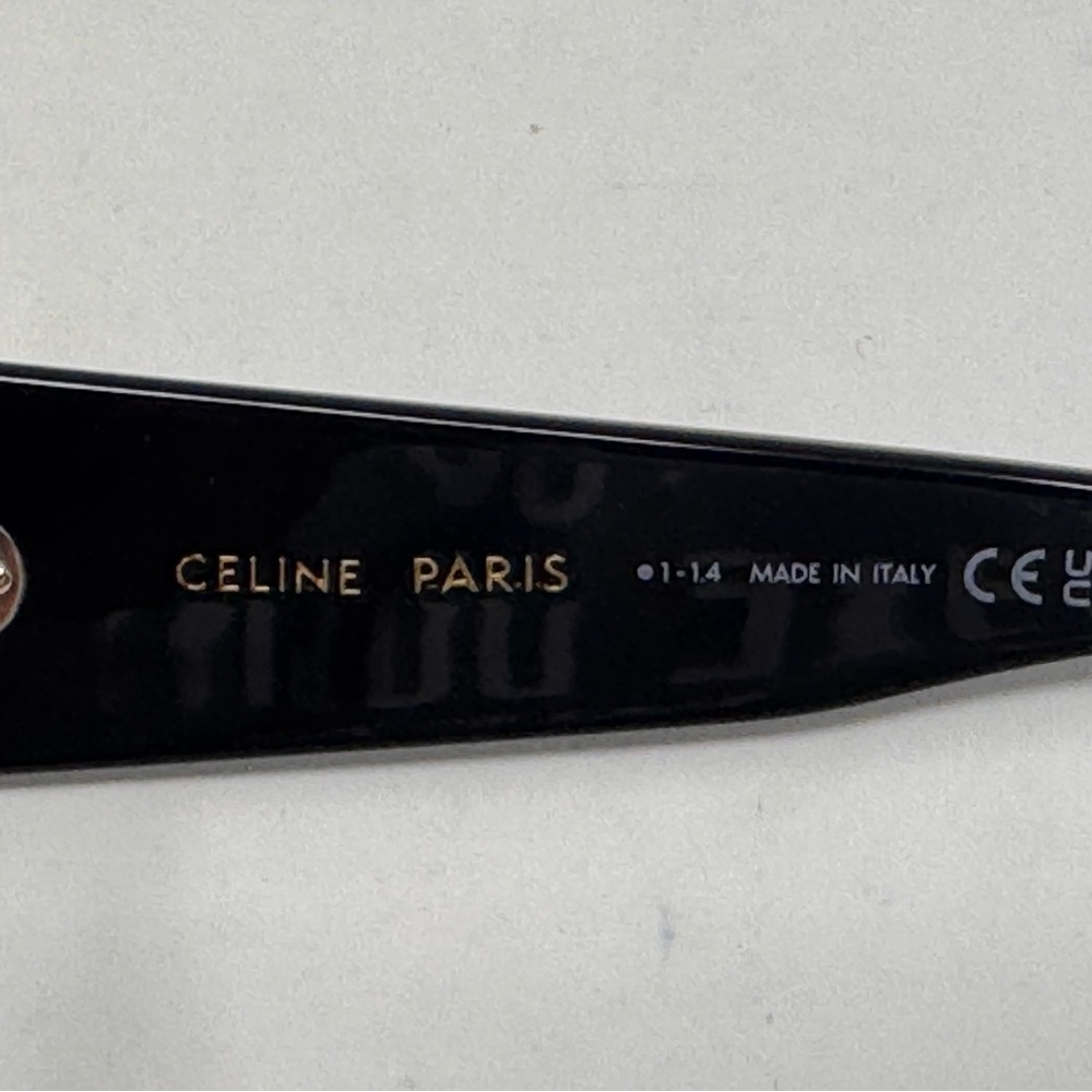 💯Authentic CELINE Cat-Eye Sunglasses Black frame - Picture 4 of 4